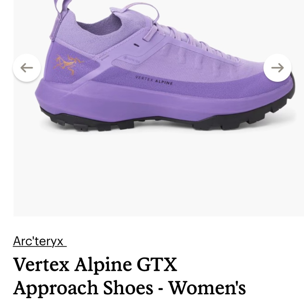 Arc'teryx Vertex Alpine GTX Women's Shoes - Purple
